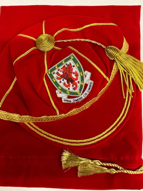 Wales Football Commemorative Replica Honour Cap from £49, embroidery available