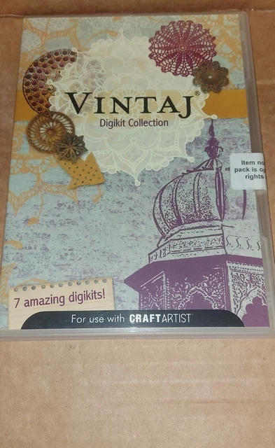 Serif para uso con artistas artesanales - colección vintaj Digikit