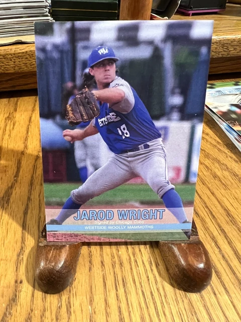 Jarod Wright Westside Wooly Mammoths USPBL Baseball Card Myrtle Beach Cubs