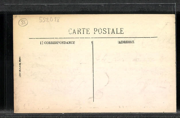 CPA Fresnes-en-Woevre, vom Krieg maisons en ruineszeile 2