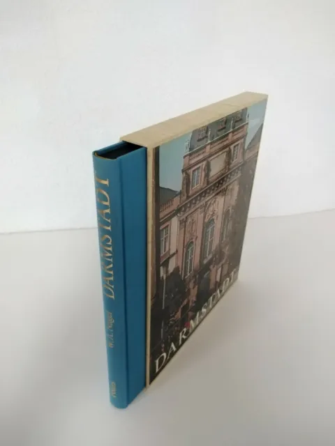 Buch mit Schuber * Darmstadt * Buchbinder Handarbeit * Unikat * Meisterstück 3