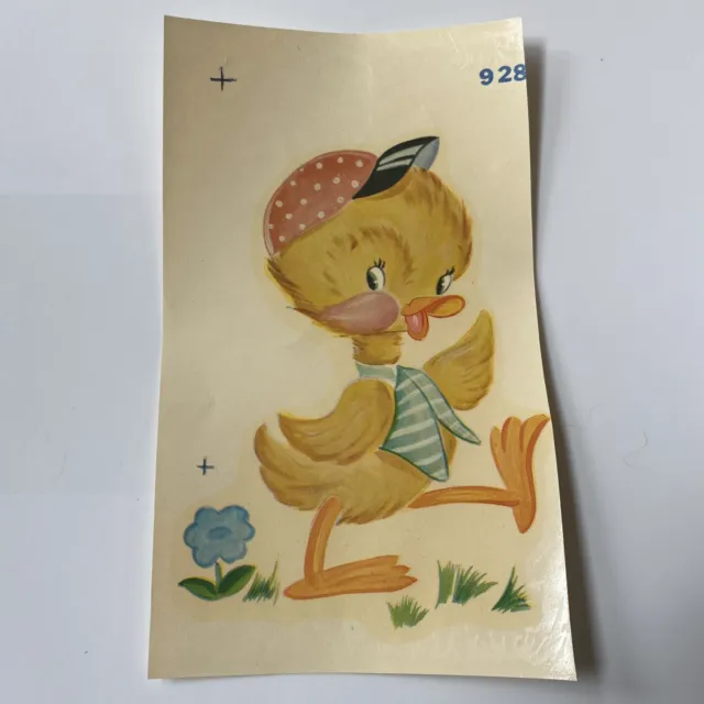 Calcomanías Baby Duck Duro 928 de colección colorido resorte transferencia decorativa
