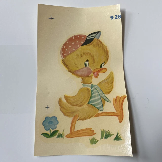 Calcomanías Baby Duck Duro 928 de colección colorido resorte transferencia decorativa