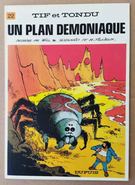 Will  --- Tif Et Tondu (22). Un Plan Démoniaque ---  Eo 1975