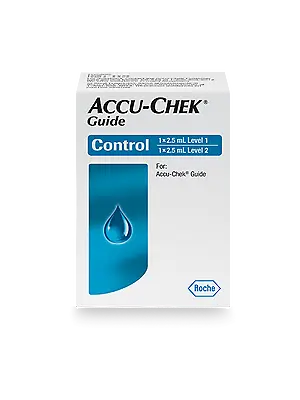 Solución de control de glucosa en sangre Accu-Chek Guide [Nivel 1 y Nivel 2] 3