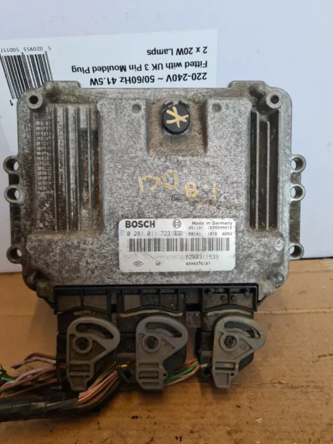 8200311539 engine control unit ECU RENAULT ESPACE MK4 1.9 DCI WITH PLUGS