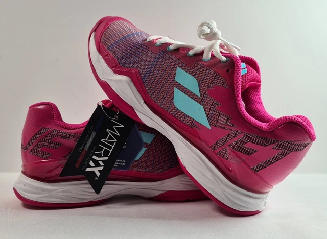 Babolat Matryx Mach 1 CL Jet Womens Tennis Trainers UK Size 5.5 New With Tags