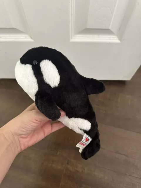 Webkinz Ganz Orca Whale Plush Stuffed Animal Toy 11 Inch No Code Tag