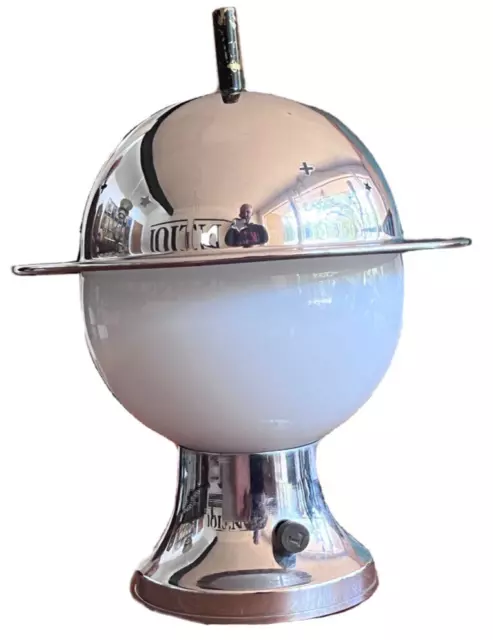 Chase Constellation Art Deco Machine Age Chrome Ball Lamp Light Nessen Vtg Mcm