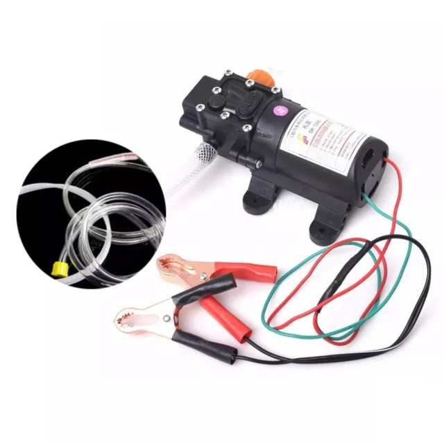 Motor Oil FUEL Fluid Extractor Electric Siphon Transfer Change Pump 12V