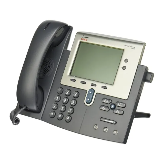 Cisco Ip Phone Telefono Poe 7942 7942G Aziendale Ufficio A Cornetta Voip-