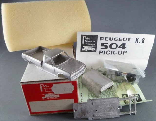 Miniature Citroën C4 Plateau Bas Kit Métal – Mini Racing VR8 1/43, Boîte