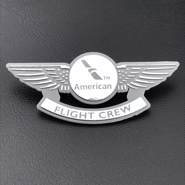 American Airlines Flight Crew Wings Pin Plastic