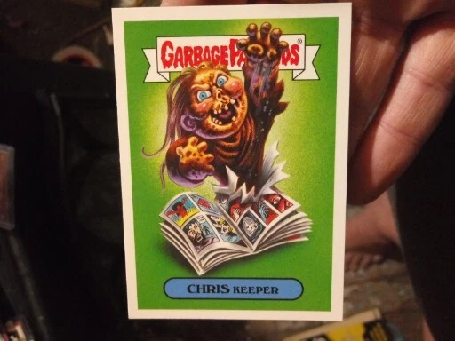 CHRIS KEEPER 2018 Garbage Pail Kids Horror-ible 14b Dale From The  Crypt 14a Set