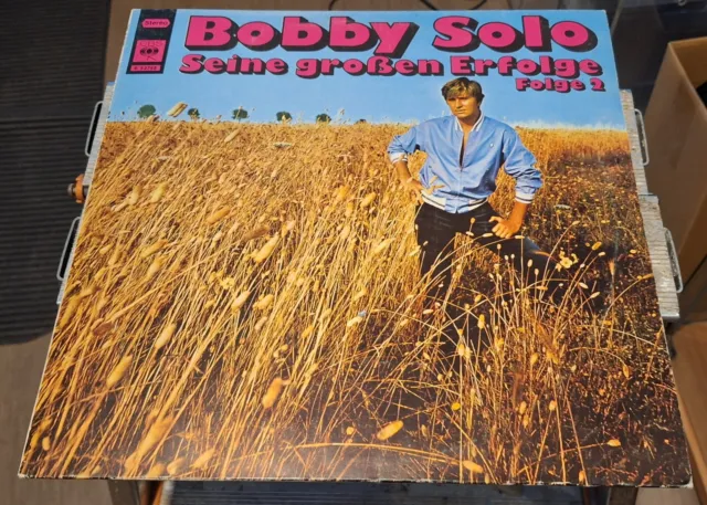 LP Bobby Solo - Seine grossen Erfolge 2 - 1970 - Vinyl sehr guter Zustand