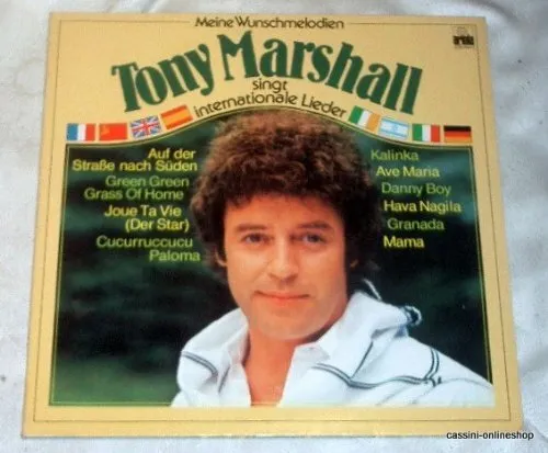 TONY MARSHALL singt internationale Lieder  -  (Vinyl LP] (#156)