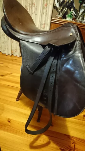 Bates Caprilli Brown All Purpose Saddle 2