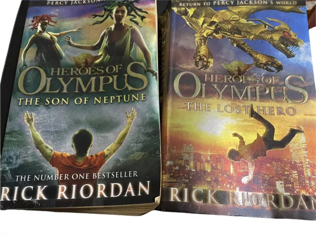Heroes Of Olympus Percy Jackson Rick Riordan Son Of Neptune Lost Hero Series