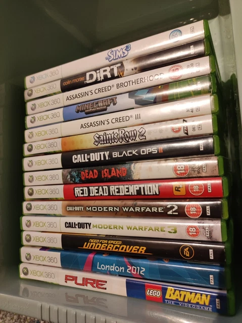 xbox 360 games bundle joblot