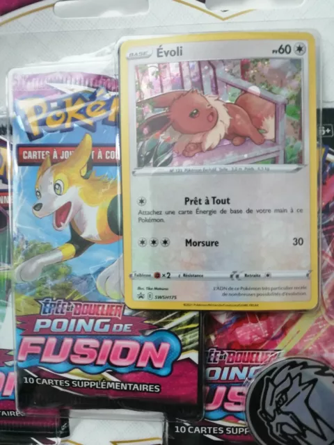 Tripack Pokemon Poing de Fusion . Scellé et neuf . 3