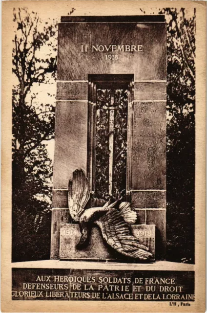 CPA Foret de Compiegne - Clairiere de l'Armistice - Monument du Matin (1032725)