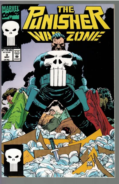 Punisher War Zone #3 1992 VF Chuck Dixon (W) John Romita Jr.  (CVR) Marvel