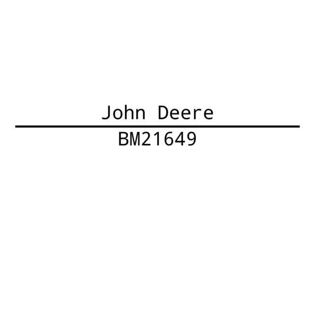 John Deere BM21649 Light Kit