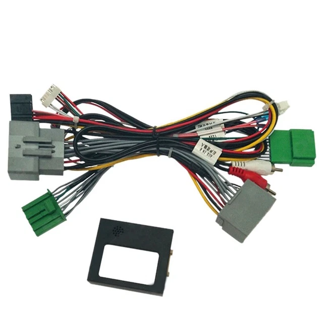Car 16PIN Android Audio Radio Wire Harness with Canbus Box Car Accessories  Q2K8