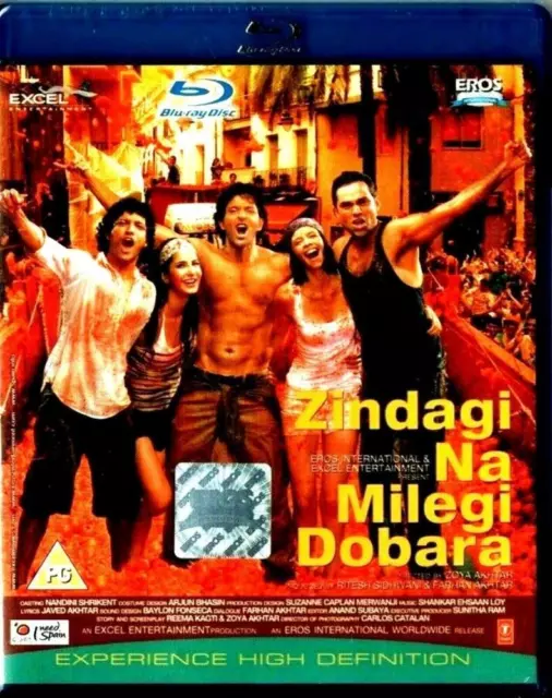 ZINDAGI NA MILEGI DOBARA Blu-ray (2012) N/A Quality Guaranteed Amazing Value