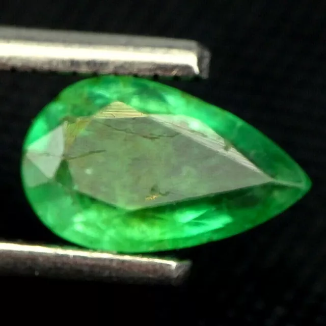 SHOLA Echt 0,98 Ct Natürlicher Grün Smaragd aus Brasilien