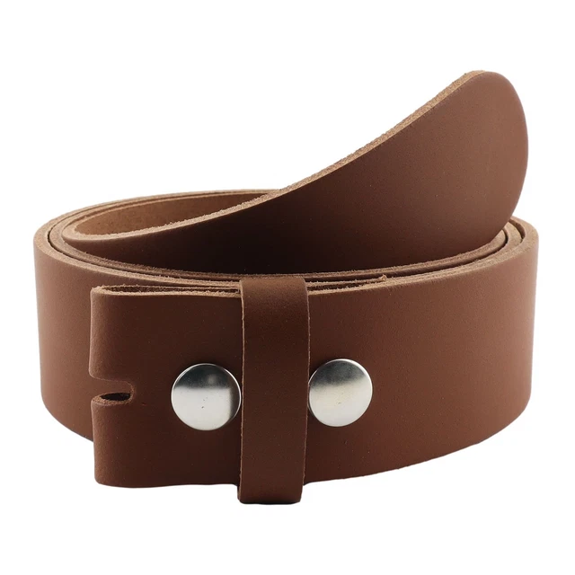 Ceinture Vintage Kaporal – Cuir Véritable, Boucle Logo – Homme, Taille Ajustable