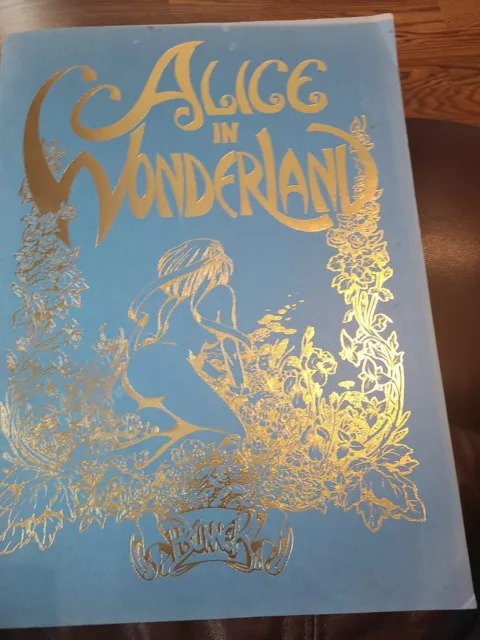 Alice In Wonderland Frank Brunner #942/1000 Excellent Mature
