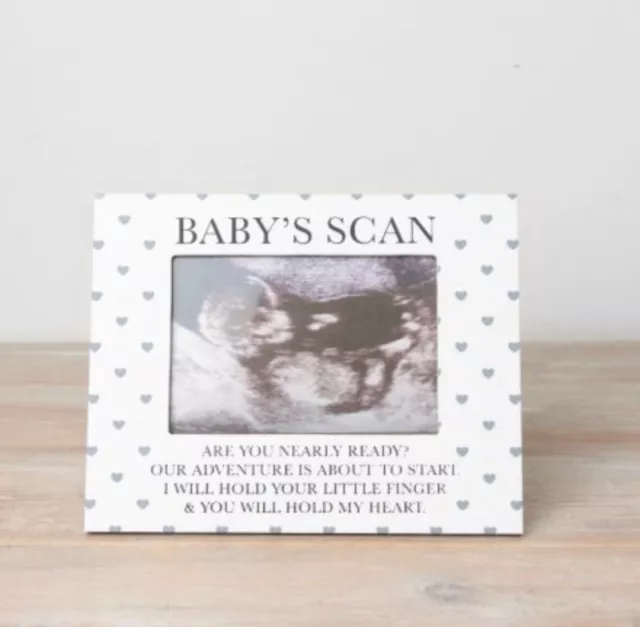 Baby Scan Photo Frame ‘Our Adventure Is About To Start’