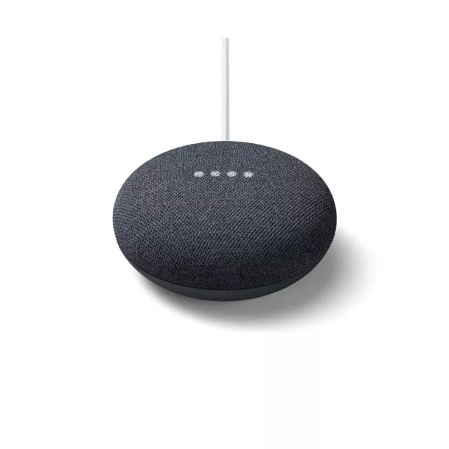 Google Nest Mini (2. Gen) Sprachassistent Lautsprecher - Carbon (GA00781-US)