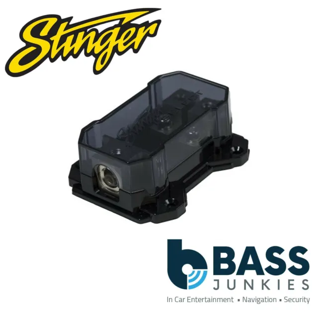 Stinger SSFDB428 (1) 4GA Input to (2) 8GA Output MIDI Distrubution Block 2
