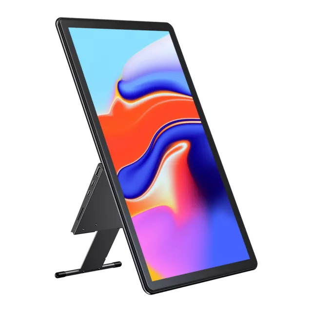15,6" FHD Touch Screen Monitor LED IPS Work Display HDMI USB C Plug Play 90% Neu