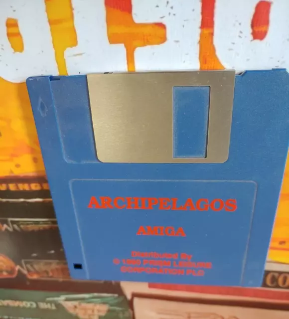 Archipelagos (Prism Leisure 1990) Commodore Amiga (Disk) 500 1000 2000 working