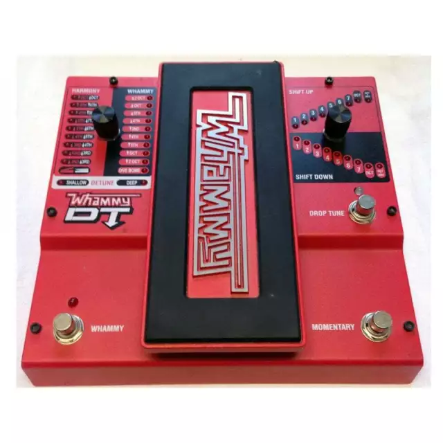 Digitech Whammy DT Drop Tune Classic Pitch Shift Guitar Effects Pedal