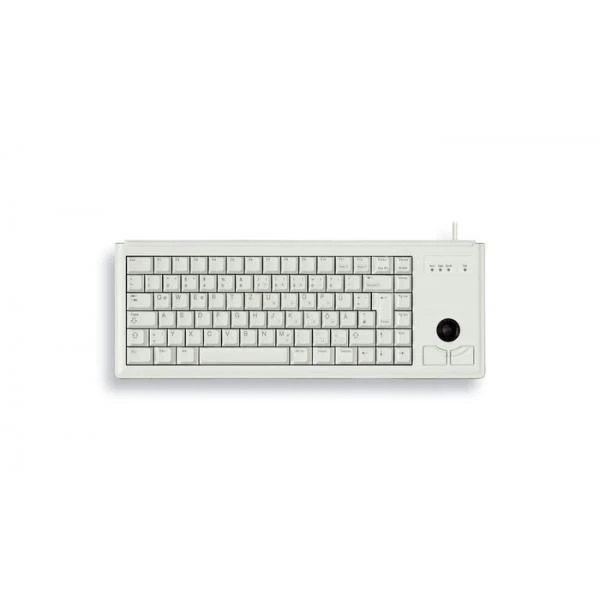Cherry - High Level Kbd Combos KEYBOARD G84-4400 TRACKBALL LIGHTGREY US-ENGL/INT
