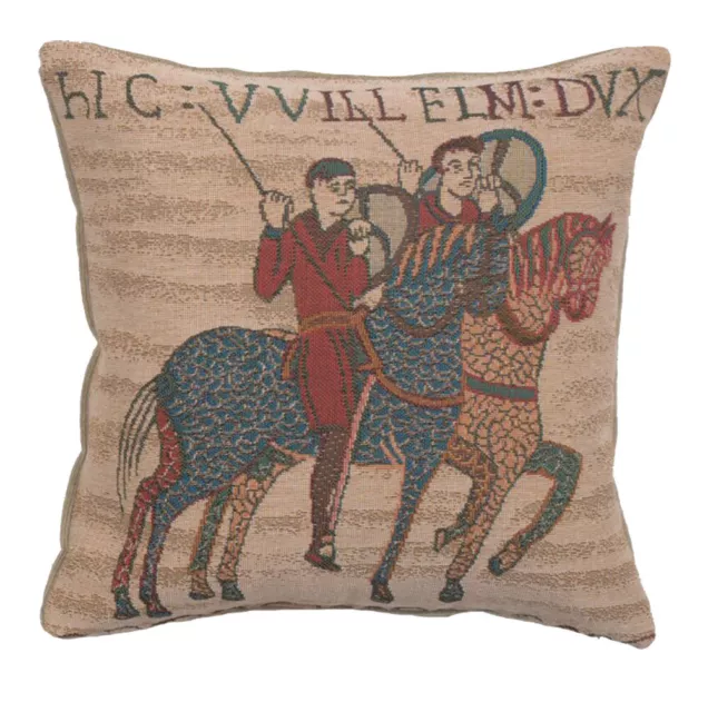 Bayeux Horseriders Pillow Cushion Cover