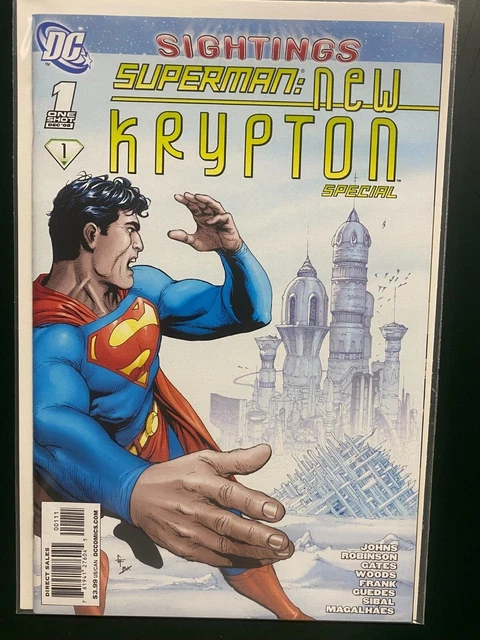 Superman Secret Origins 1 3 4 New Krypton 1 2 Earth Stealers VF/NM Set DC Comics 3