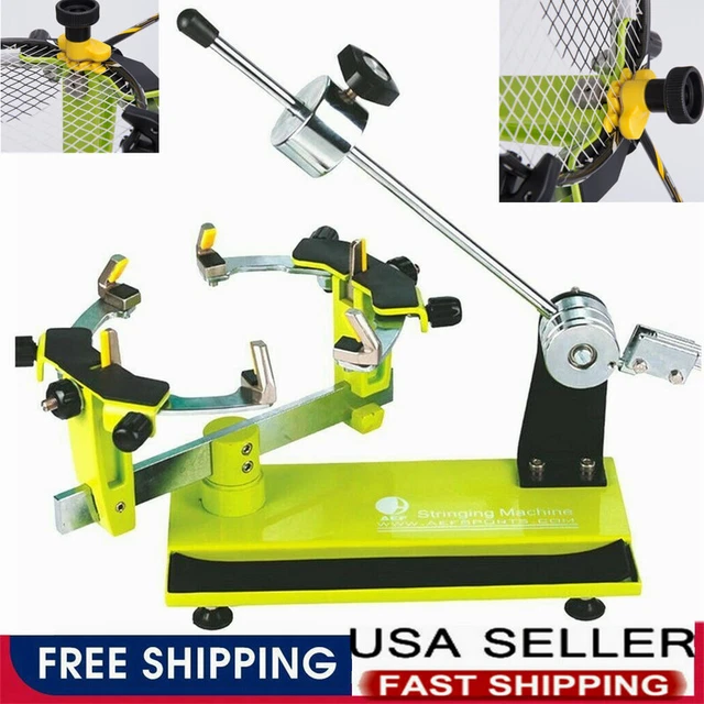 BADMINTON RACKET STRINGING Machine String Racquetball 360 Degree Squash