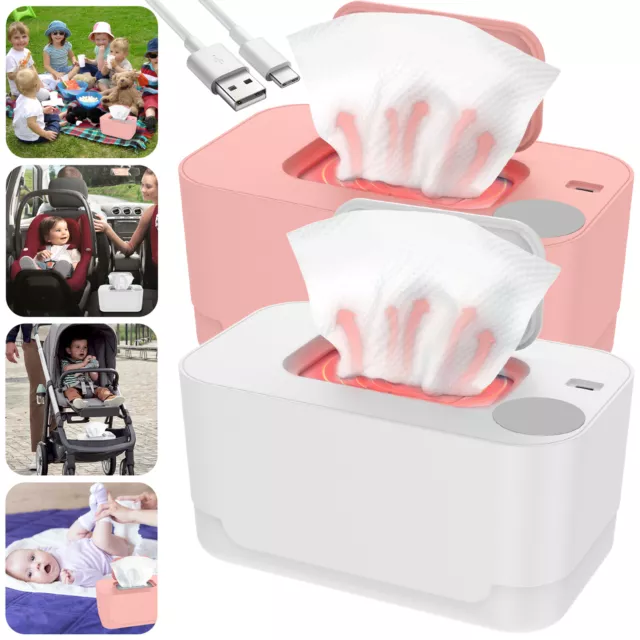 Holder Napkin Heating Box Baby Wipes Warmer Wipe Heater Wet Towel Dispenser@↫