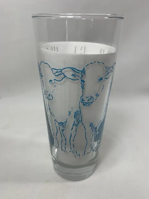 Ritzenhoff Milk Glass Limited Edition RARE Michael Graves Light Blue Cow Cows