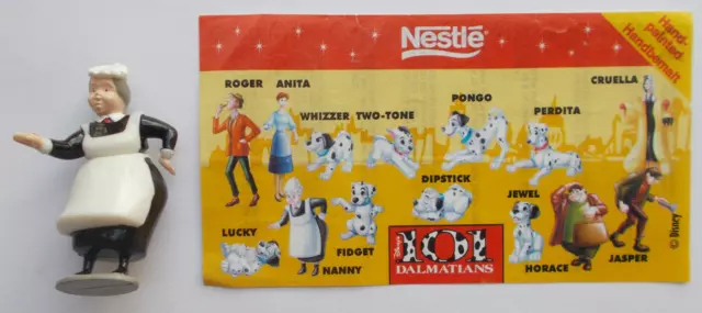 Fremdfiguren 595 101 Dalmatiner 2 von Nestle " Nanny " ohne !!! BPZ