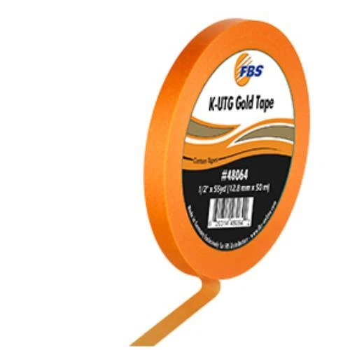 Fbs Distribution FBS-48064 K-utg Gold Tape, 1/2in X 55 Yd