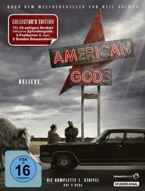 American Gods - Die komplette 1. Staffel [Collector's Edition, 4 DVDs]