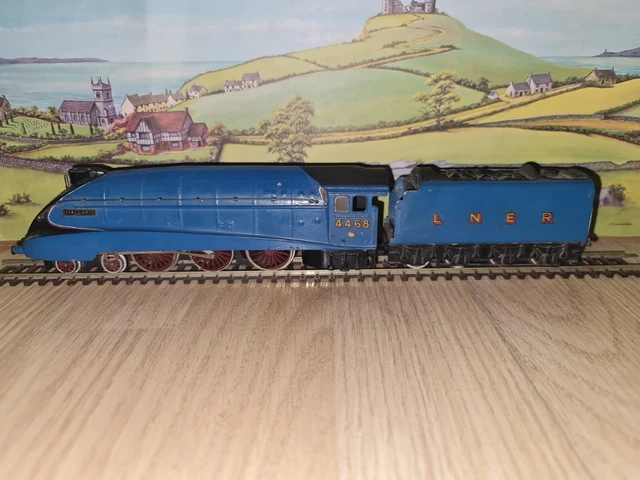 Hornby Dublo Die Cast 2 Rail Mallard Locomotive & Tender Modified With Vallance