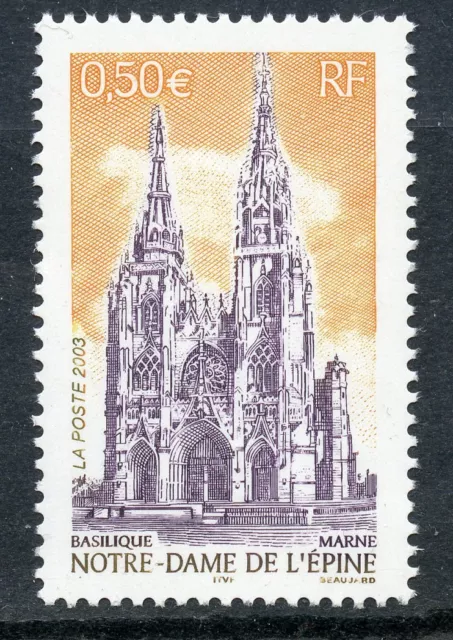 Stamp / Timbre France Neuf N° 3579 ** Notre Dame De L'epine