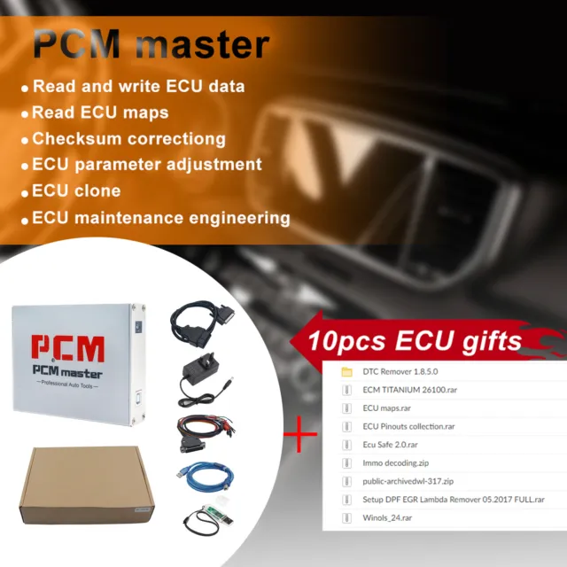 Pcmmaster Software Version 1.20 Support 67 Models Car Truck ECU Chip Tuning Tool 2